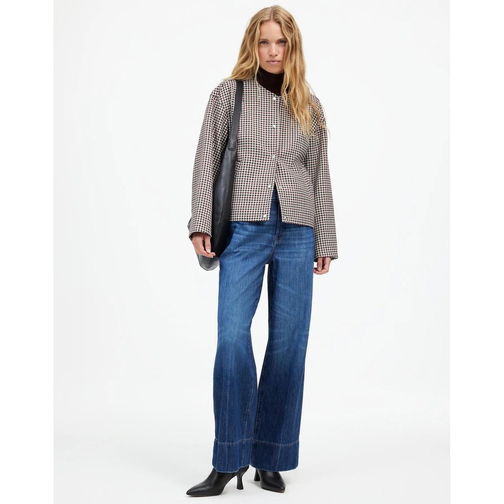 Madewell Suiting‎ Bomber Jacket Aroma Plaid Size Small NWT